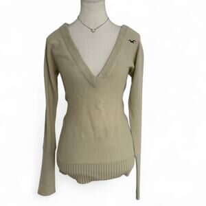 Hollister Vintage Y2K Early2000s Preppy Perfect Layering Long Sleeve Size Medium